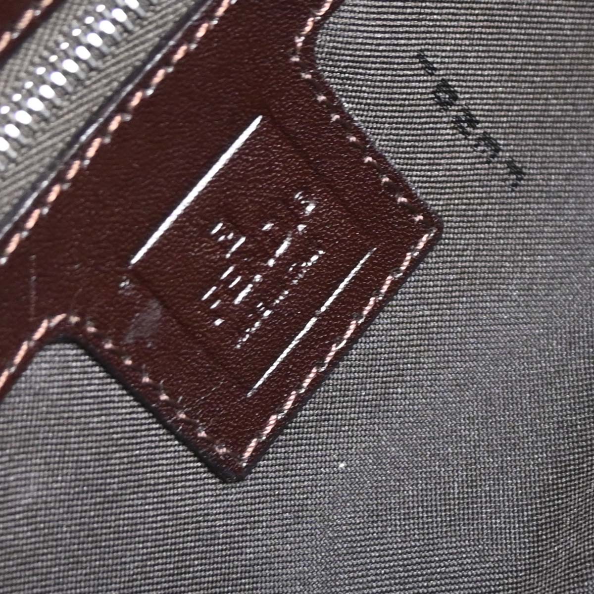 Fendi Brown Zucca Baguette Handbag