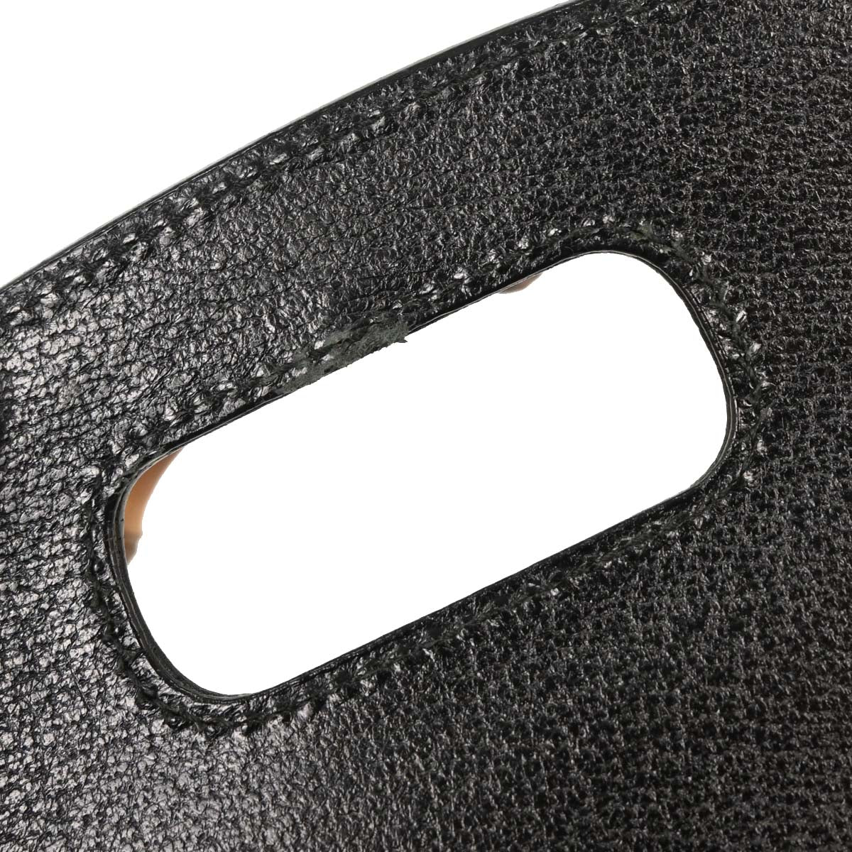 Gucci Black Pigskin Bamboo 2way Shoulder Handbag