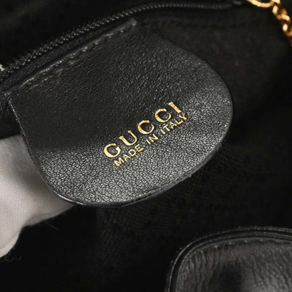 Gucci Black Bamboo Backpack