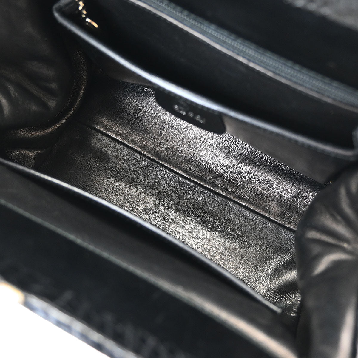 Gucci * Black Crocodile Handbag