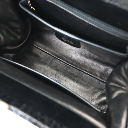 Gucci * Black Crocodile Handbag