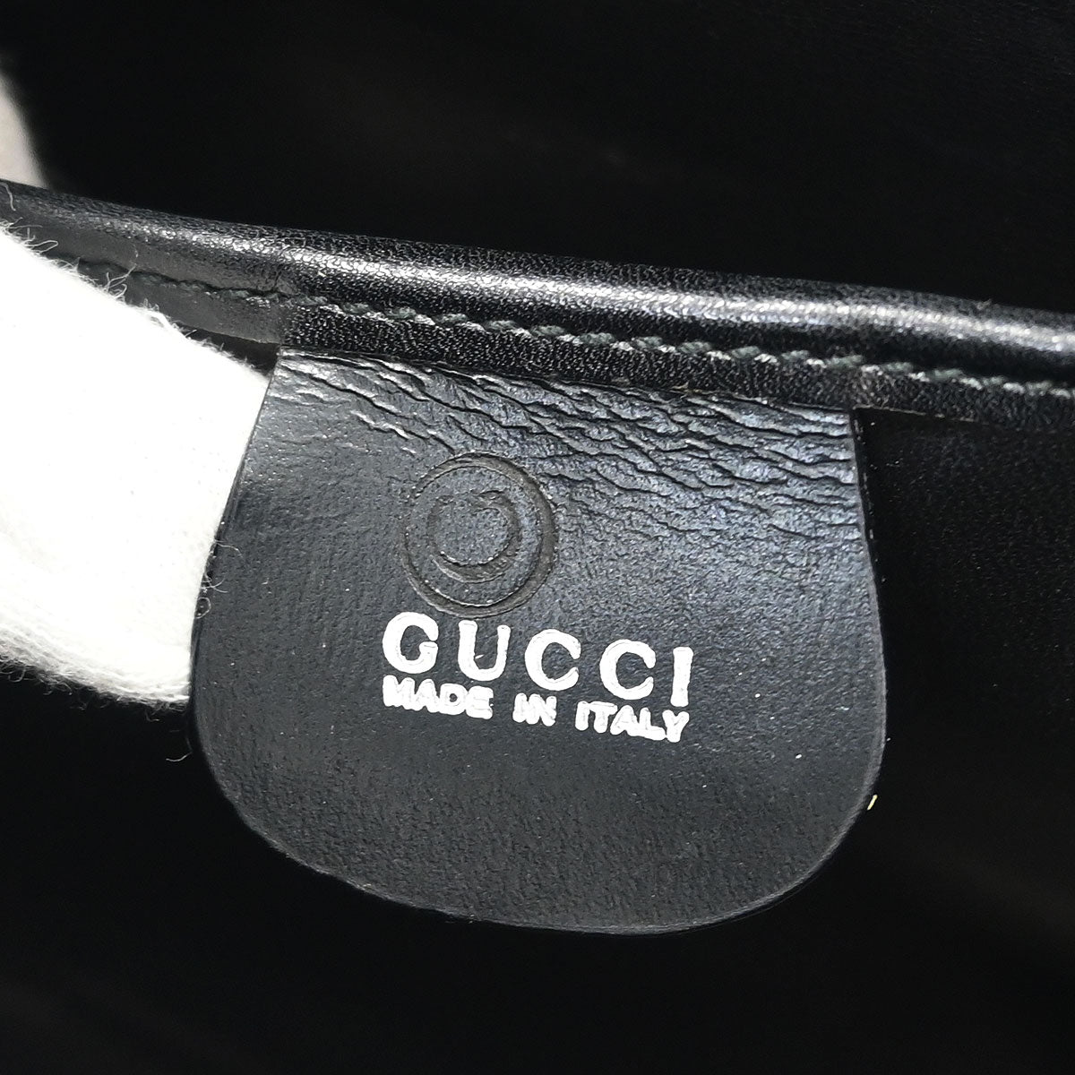 Gucci * Black Crocodile Handbag