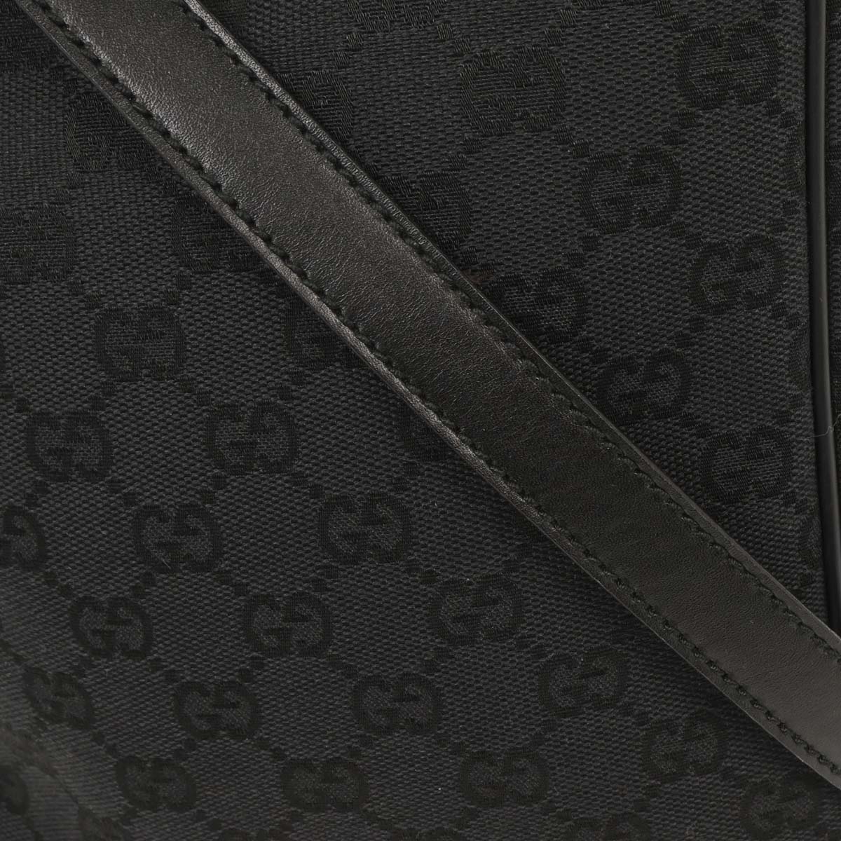 Gucci Black GG Shoulder Bag