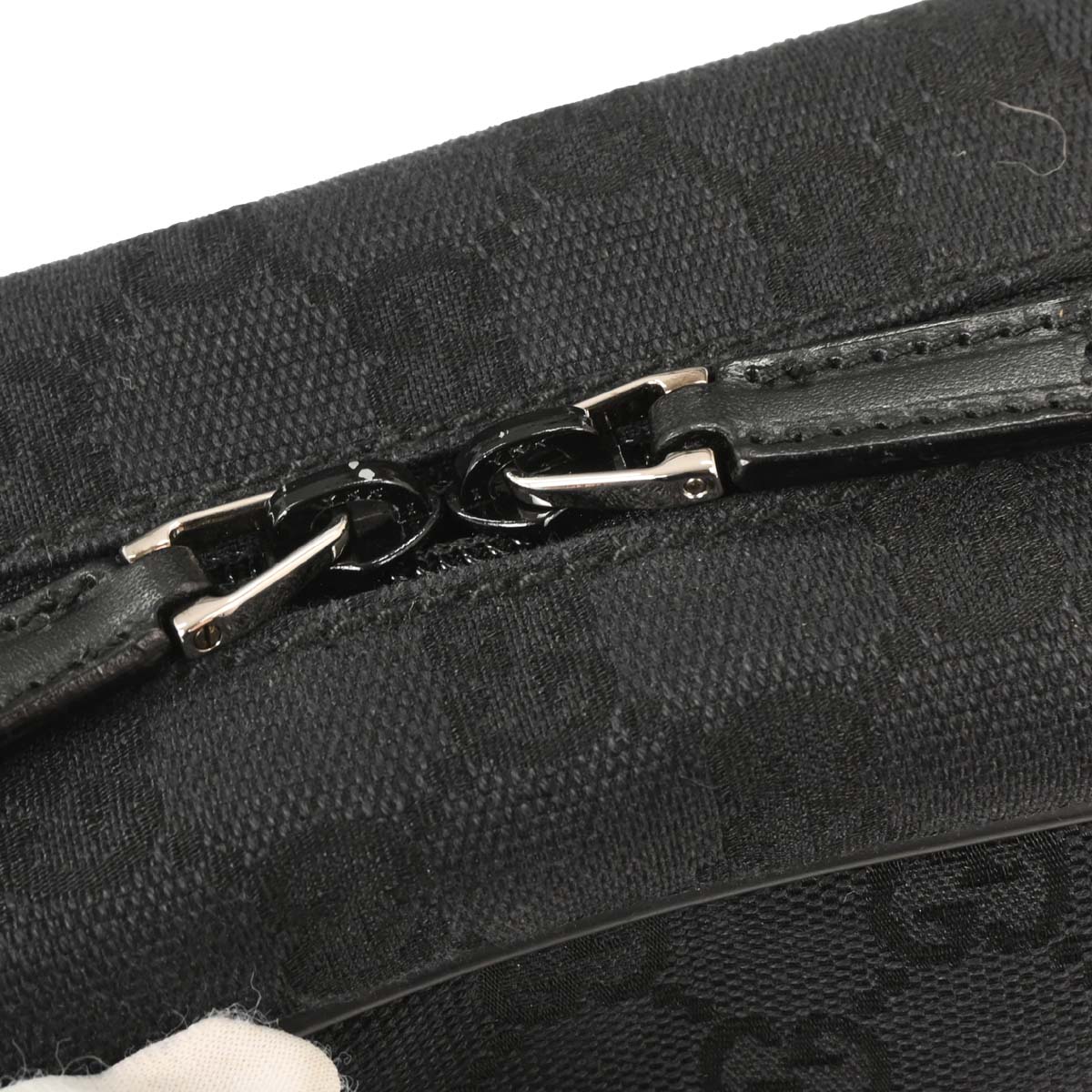 Gucci Black GG Shoulder Bag