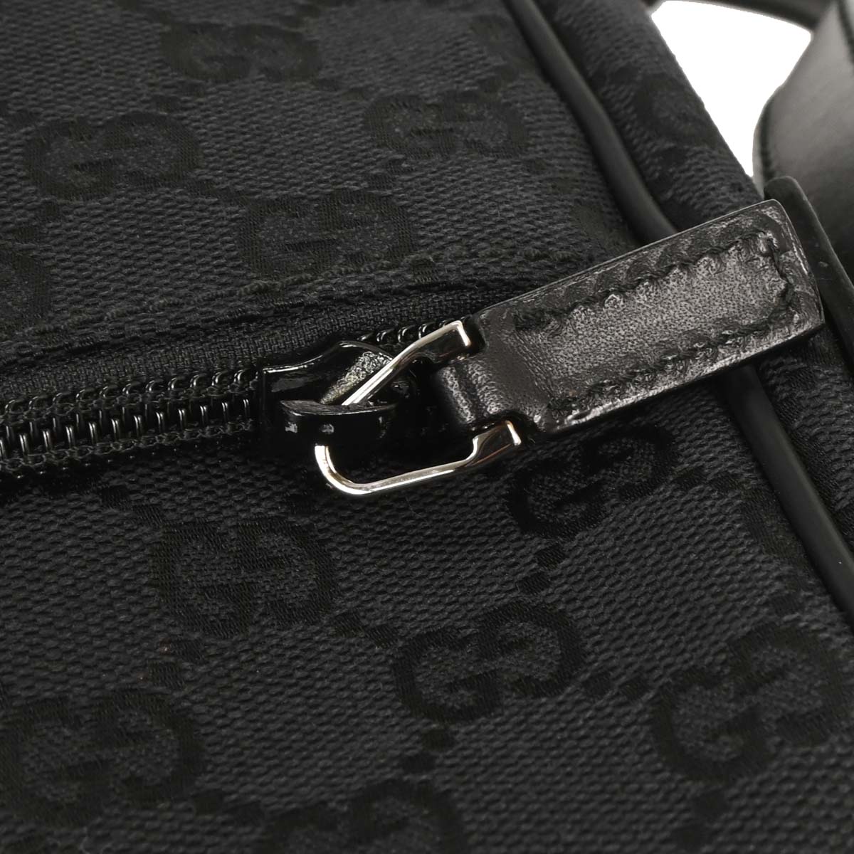 Gucci Black GG Shoulder Bag
