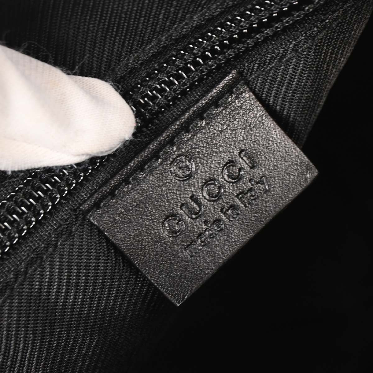 Gucci Black GG Shoulder Bag