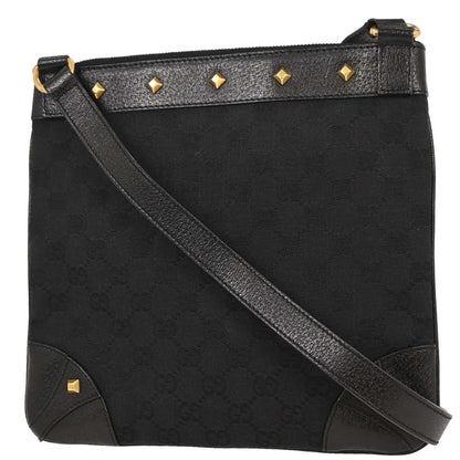 Gucci Black GG Shoulder Bag