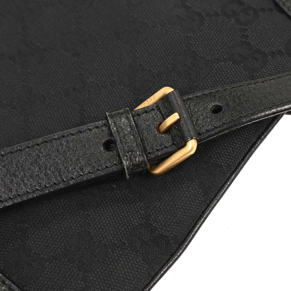 Gucci Black GG Shoulder Bag