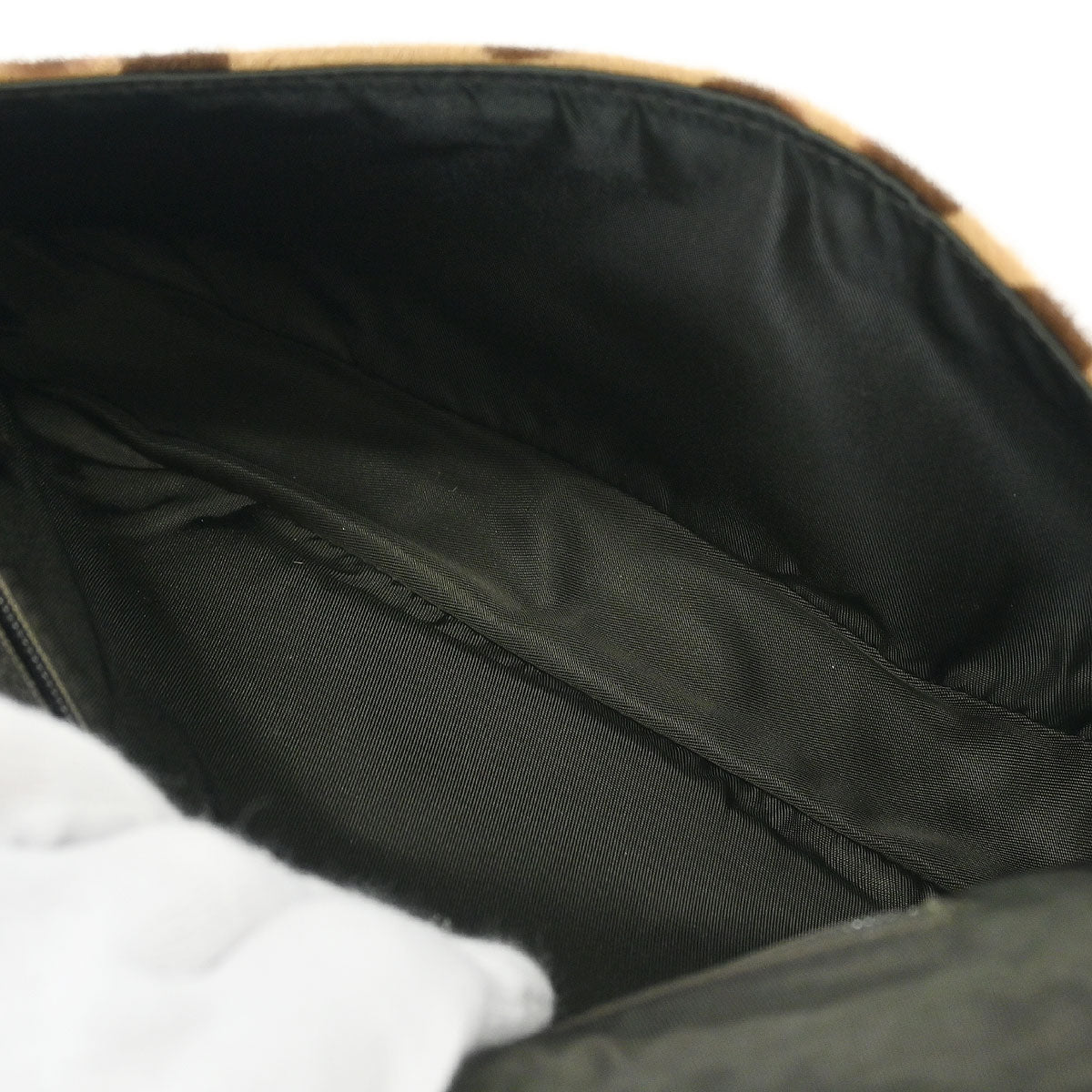 Christian Dior * Brown Pony Hair Cheetah Malice Handbag