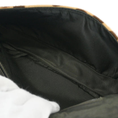 Christian Dior * Brown Pony Hair Cheetah Malice Handbag