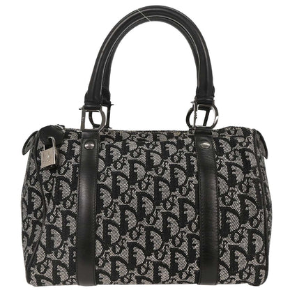 Christian Dior Black Trotter Duffle Handbag
