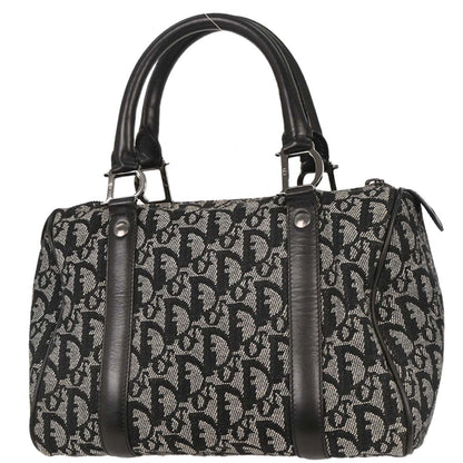 Christian Dior Black Trotter Duffle Handbag