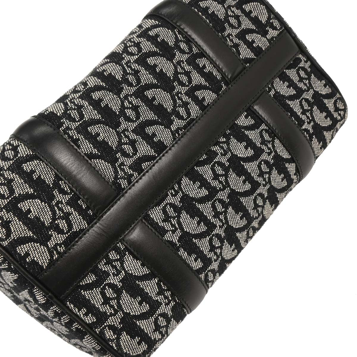 Christian Dior Black Trotter Duffle Handbag