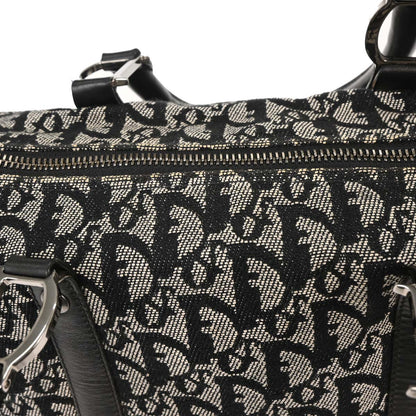 Christian Dior Black Trotter Duffle Handbag