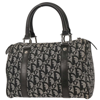 Christian Dior Black Trotter Duffle Handbag