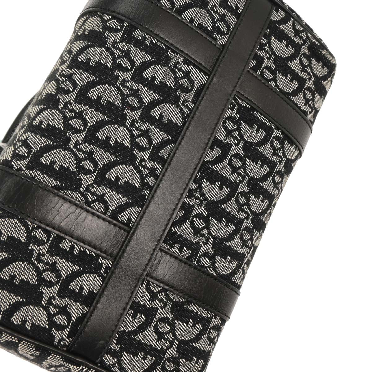 Christian Dior Black Trotter Duffle Handbag