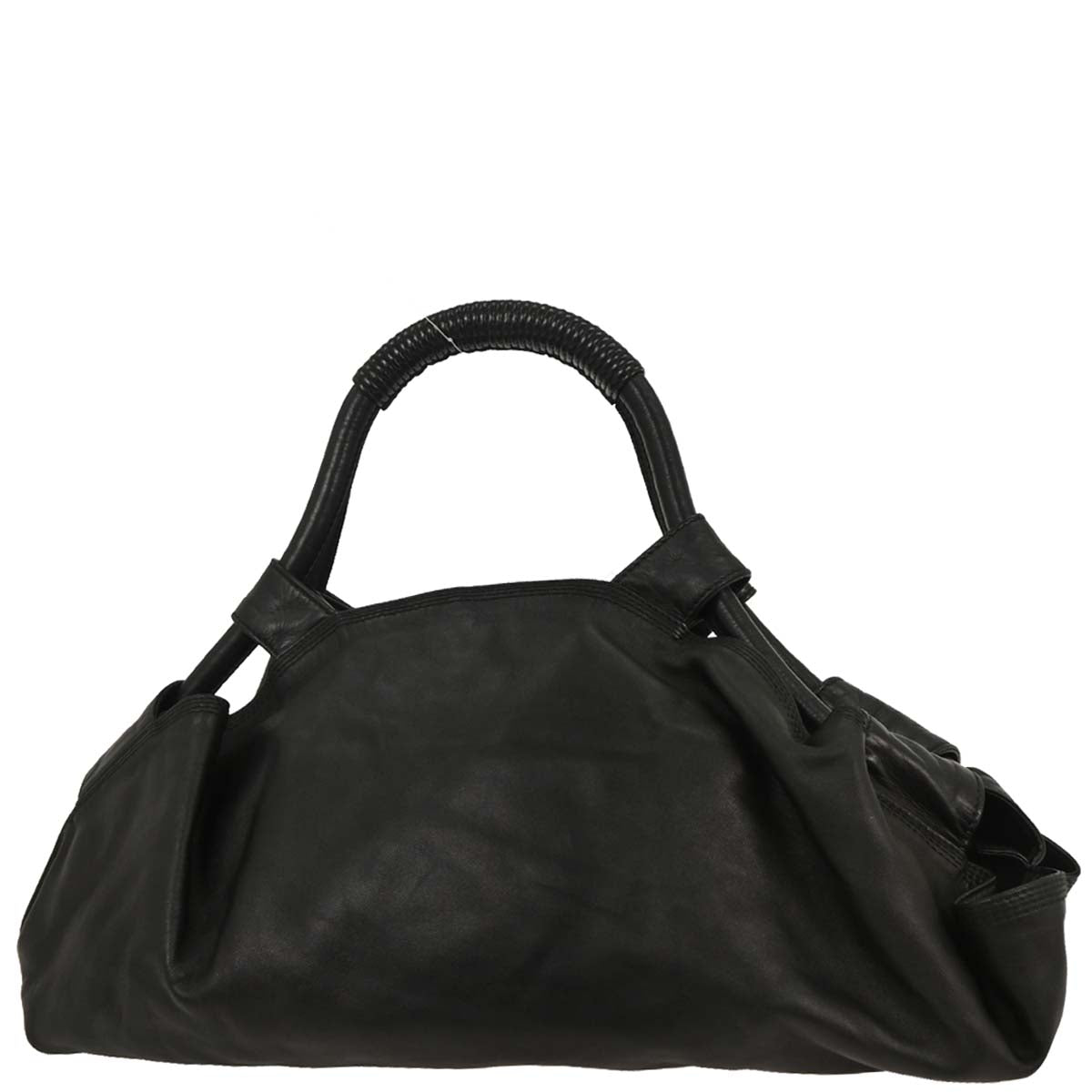 Loewe Black Lambskin Nappa Aire Handbag