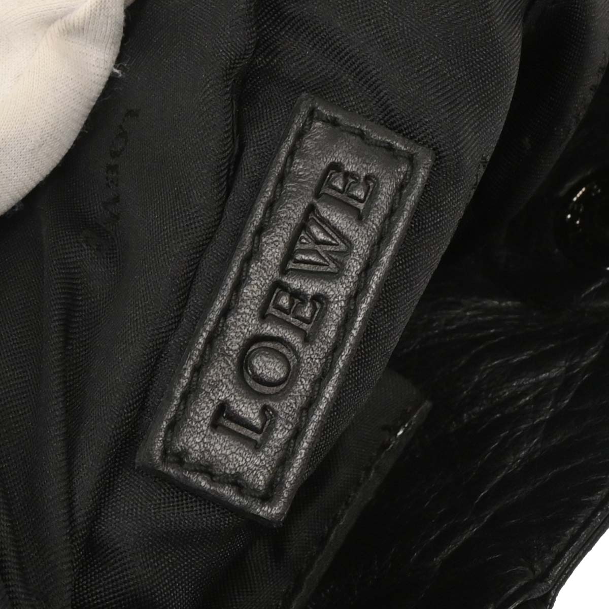 Loewe Black Lambskin Nappa Aire Handbag