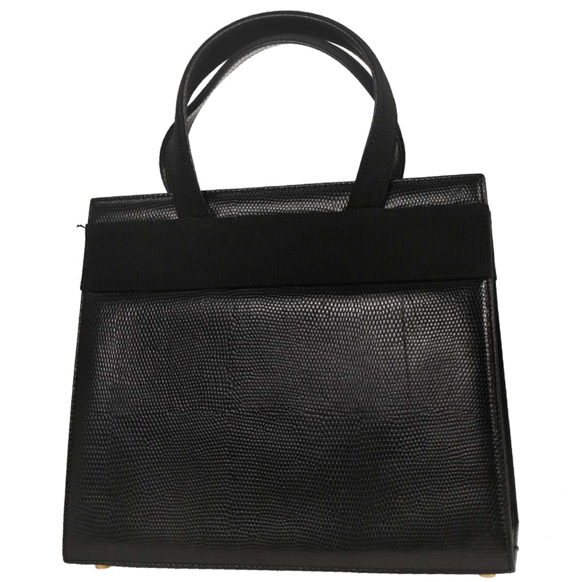 Salvatore Ferragamo Black Vara Bow Handbag