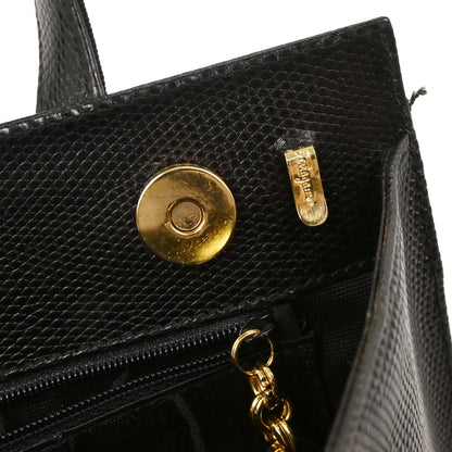 Salvatore Ferragamo Black Vara Bow Handbag