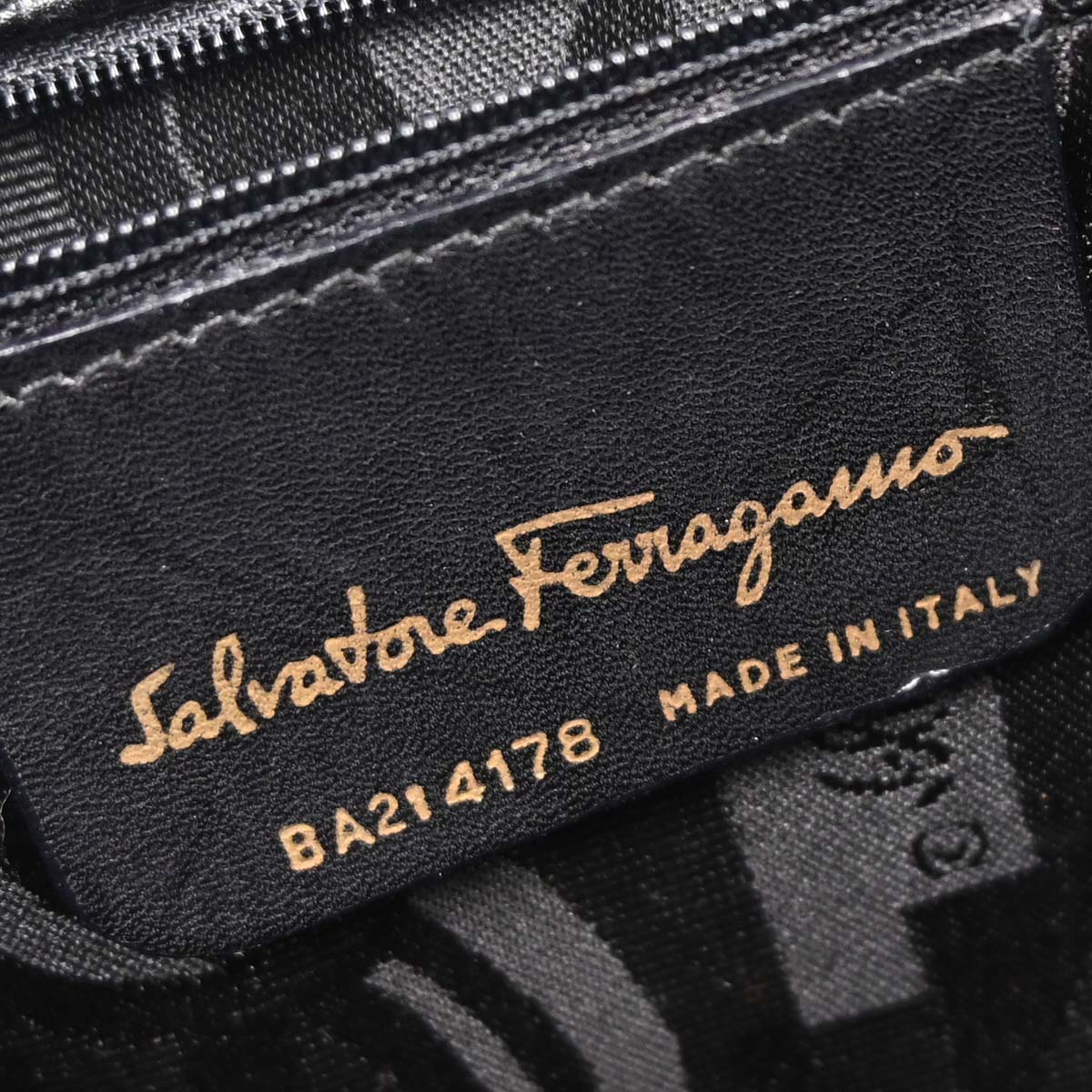 Salvatore Ferragamo Black Vara Bow Handbag