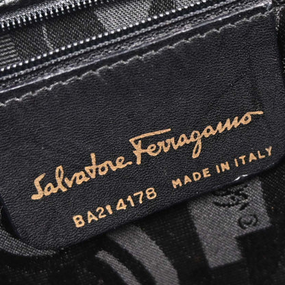 Salvatore Ferragamo Black Vara Bow Handbag
