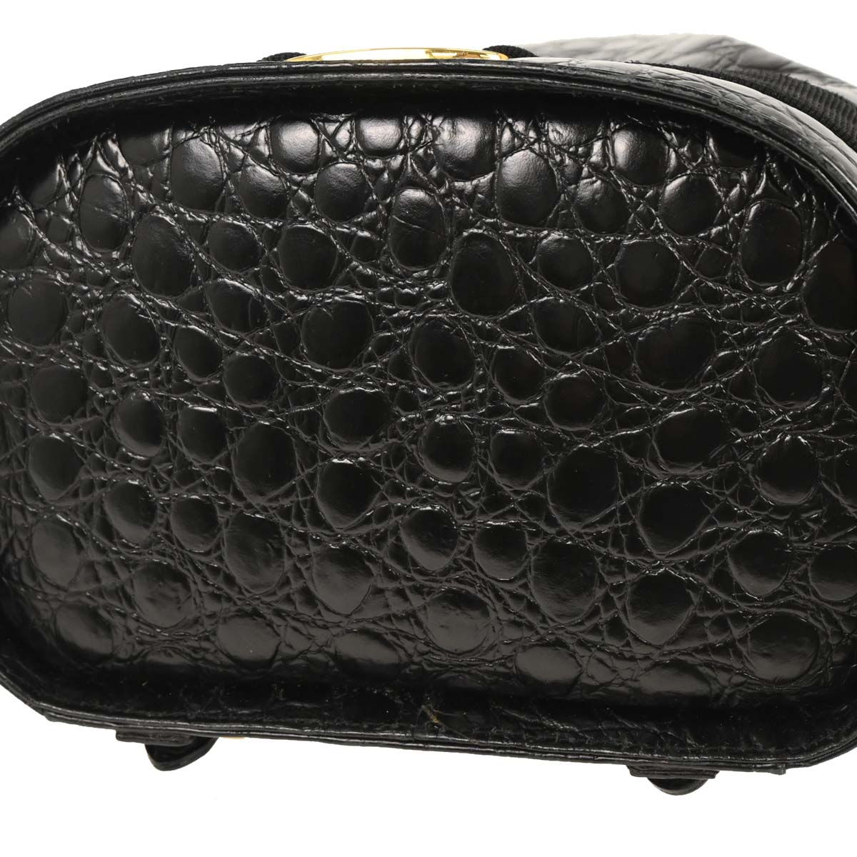 Salvatore Ferragamo * Black Vara Drawstring Backpack