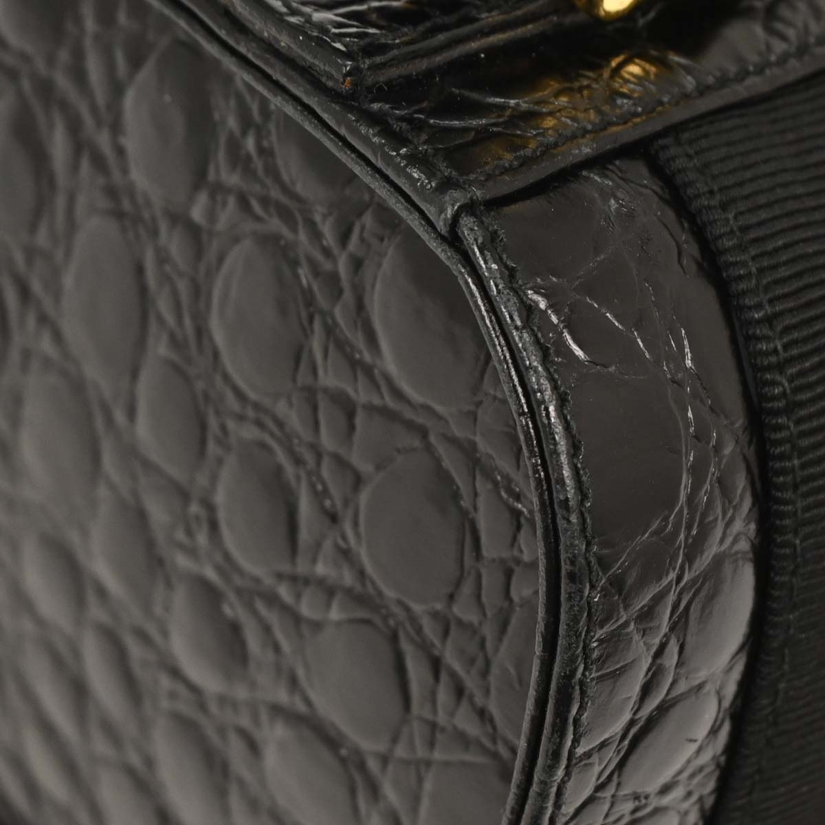 Salvatore Ferragamo * Black Vara Drawstring Backpack