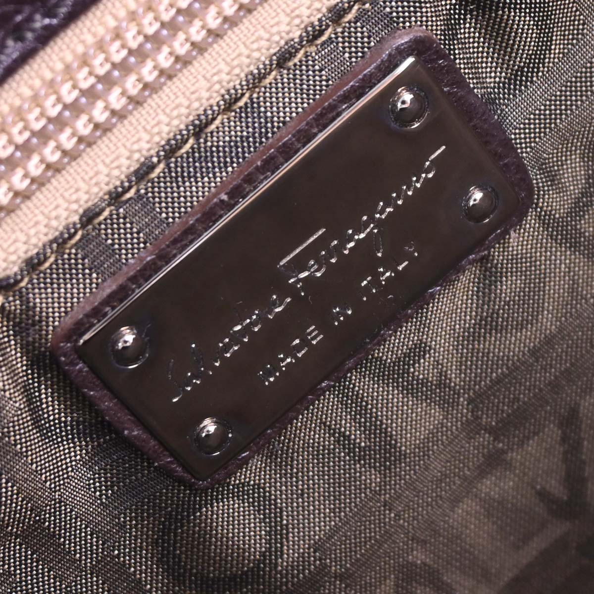 Salvatore Ferragamo Brown Handbag