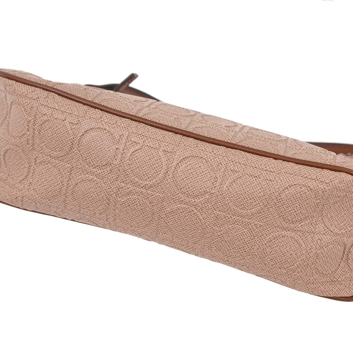 Salvatore Ferragamo Brown Gancini Handbag