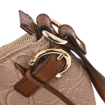 Salvatore Ferragamo Brown Gancini Handbag