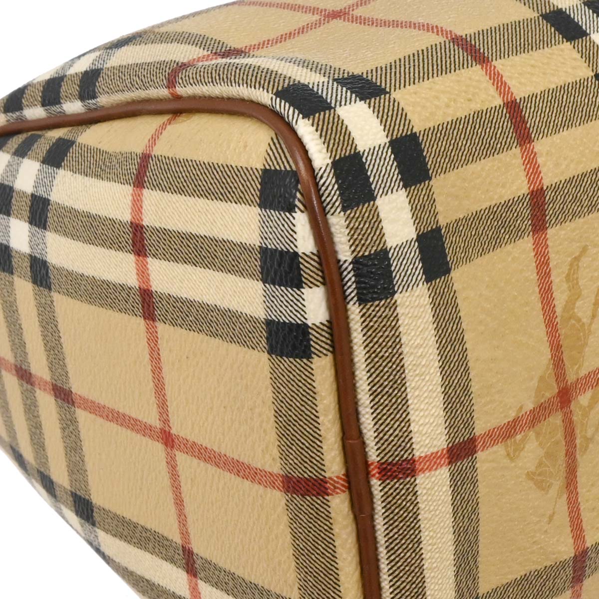 Burberry Beige House Check Duffle Handbag