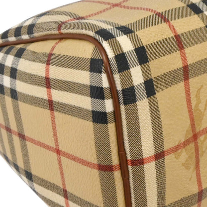Burberry Beige House Check Duffle Handbag