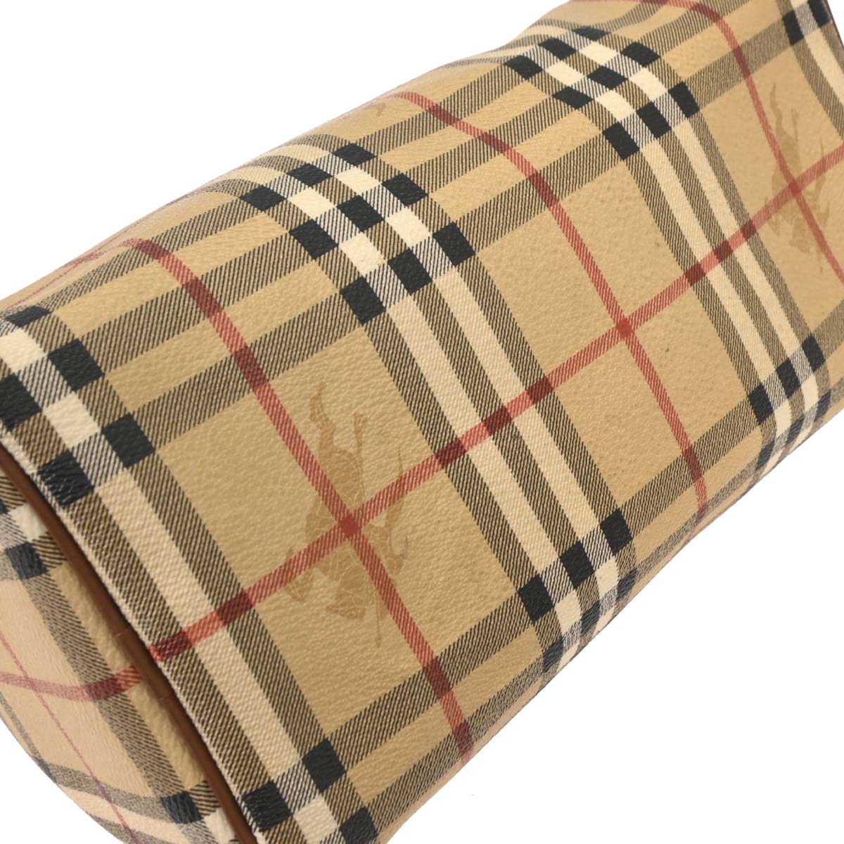 Burberry Beige House Check Duffle Handbag