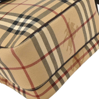 Burberry Beige Brown House Check Shoulder Bag