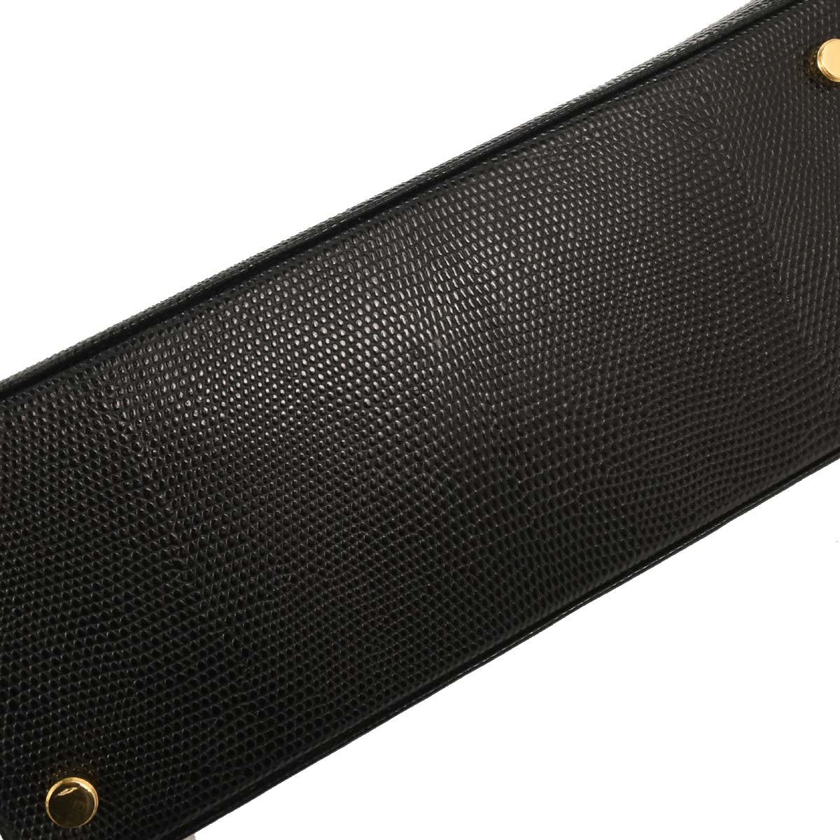 Salvatore Ferragamo Black Vara Bow 2way Shoulder Handbag