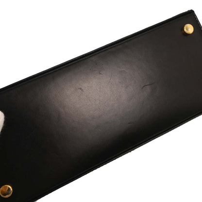 Salvatore Ferragamo Black Vara Bow 2way Shoulder Handbag