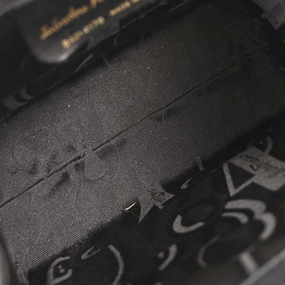 Salvatore Ferragamo Black Vara Bow 2way Shoulder Handbag