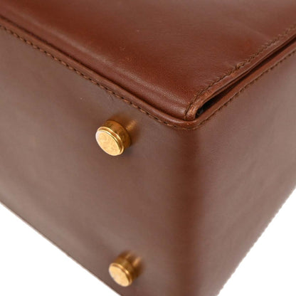 Salvatore Ferragamo Brown Gancini 2way Shoulder Handbag