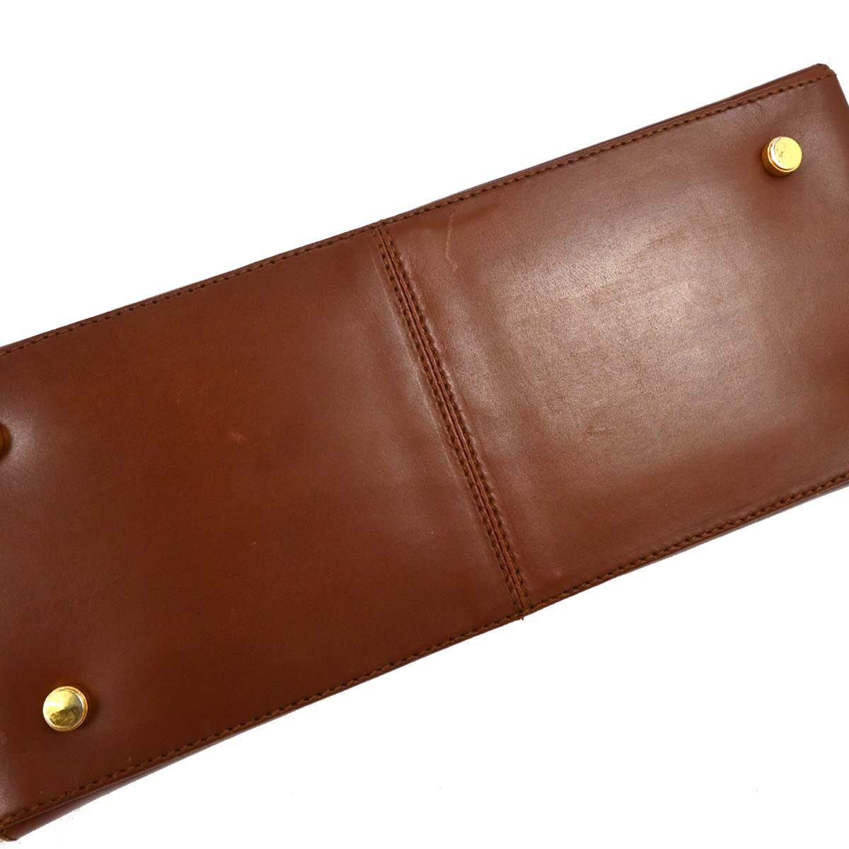 Salvatore Ferragamo Brown Gancini 2way Shoulder Handbag