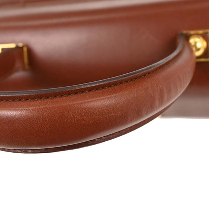 Salvatore Ferragamo Brown Gancini 2way Shoulder Handbag