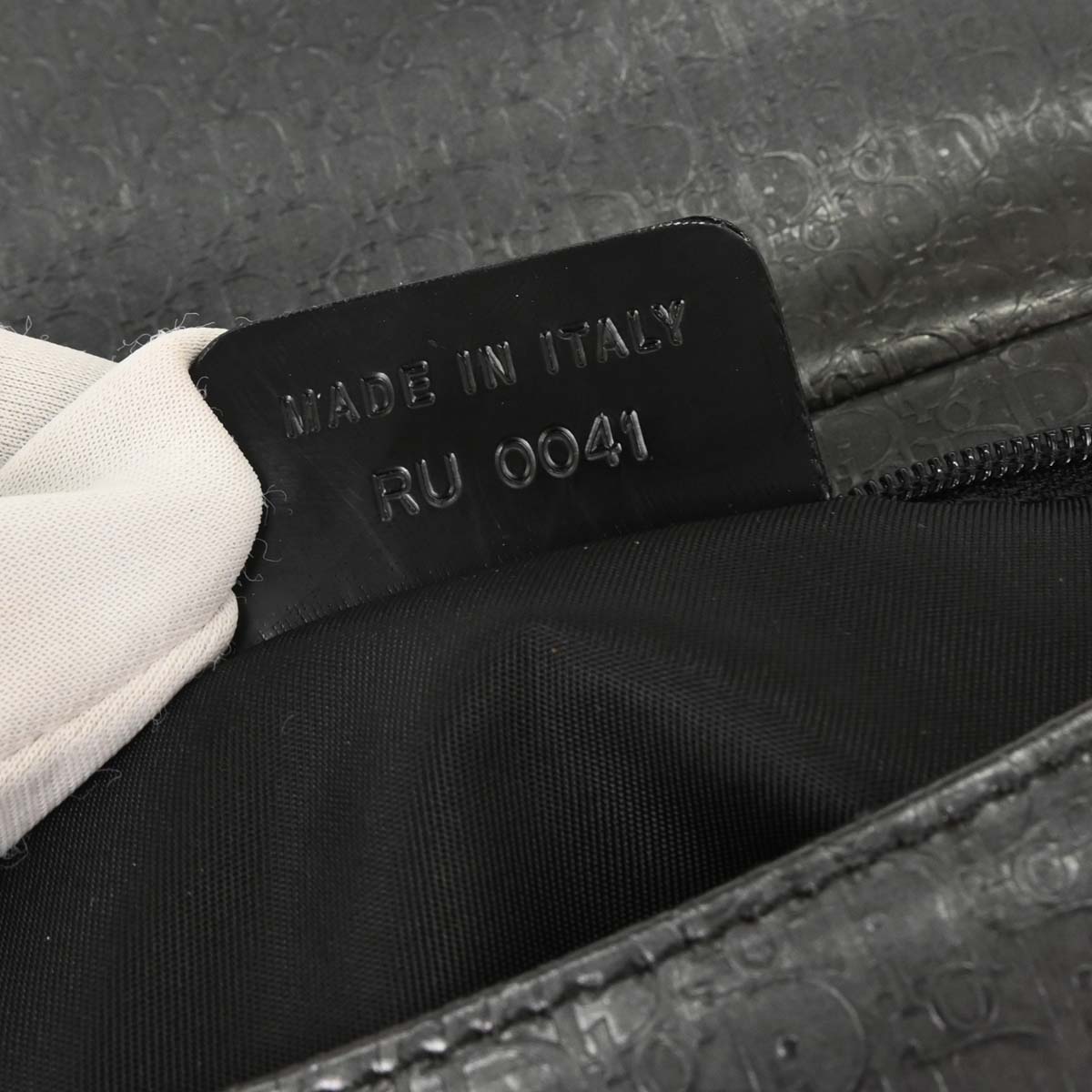 Christian Dior Gray Trotter Malice Handbag