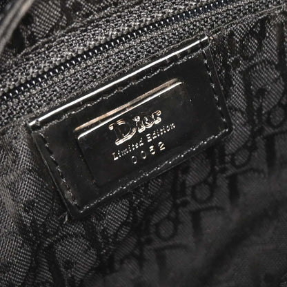 Christian Dior White Black Sequins Saddle Handbag