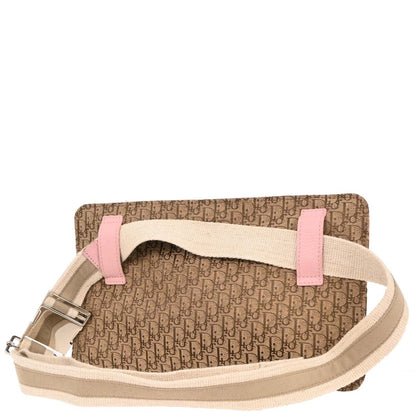 Christian Dior Beige Pink Trotter Street Chic Bum Bag
