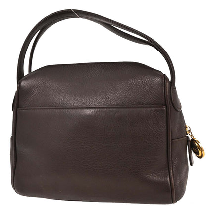 Christian Dior Brown Leather Handbag