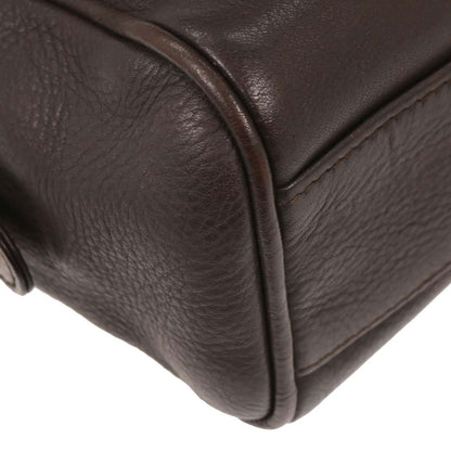Christian Dior Brown Leather Handbag