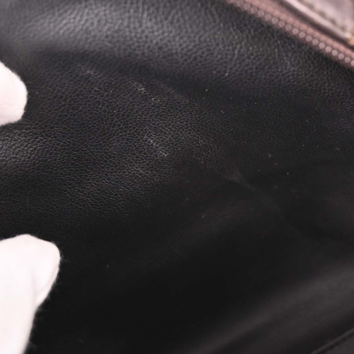 Christian Dior Brown Leather Handbag