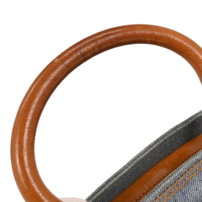 Christian Dior Blue Embroidery Detective Handbag