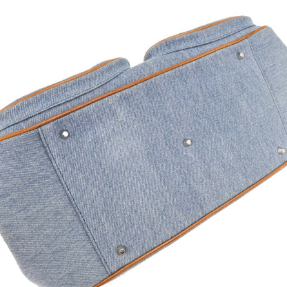 Christian Dior Blue Embroidery Detective Handbag