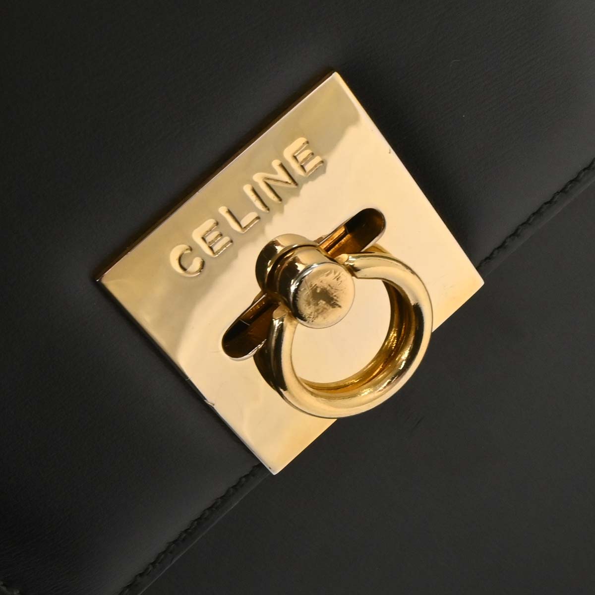 Celine Black 2way Shoulder Handbag